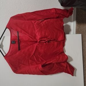 Red Women's Top